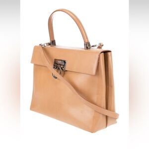 Ferragamo top handle Leather Bag
